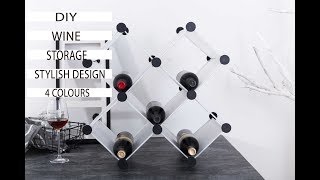 Wine racks come in a wide array of designs and styles to suit any interior design. How to find a truly unique storage space that fits 