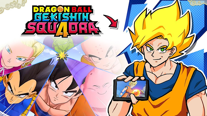 EU JOGUEI O NOVO JOGO DE DRAGON BALL! - DRAGON BALL GEKISHIN SQUADRA