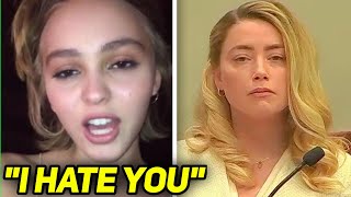 EMBARRASSING! Lily Rose Depp Reveals How Amber Heard Shamed Her