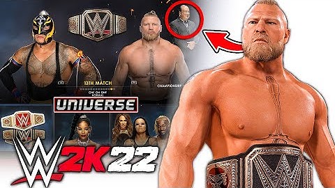 WWE 2K22 Universe Mode Full Walkthrough & 1 Year into The Future