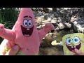 SpongeBob And Patrick Take The Five Little Ducklings To The Big Pond 
