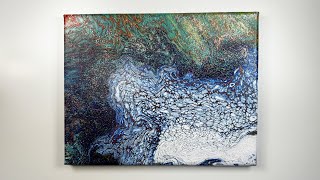 Abstract Painting | Fluid Art | Fluids | Acrylic Painting | Painting | Daily Drawing Challenge #144