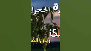 💚سورة الحجرات 💙 للشيخ ريان المحيسني اجمل تلاوة 🎙👍