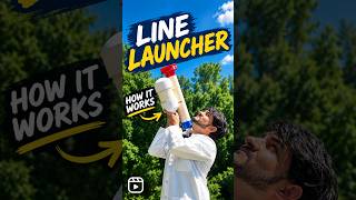 Easy Portable Antenna Setup: Using a Pneumatic Line Launcher