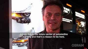 OSRAM at CES 2020 - Latest automotive applications, Hans-Joachim Schwabe, CEO OSRAM Automotive