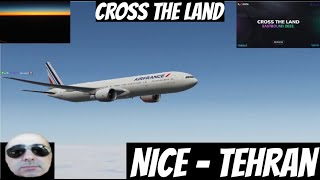 Nice to Tehran, VATSIM Cross The Land Eastbound 2022, PMDG 777