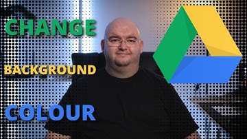 HOW TO: Change Google Docs Background Color