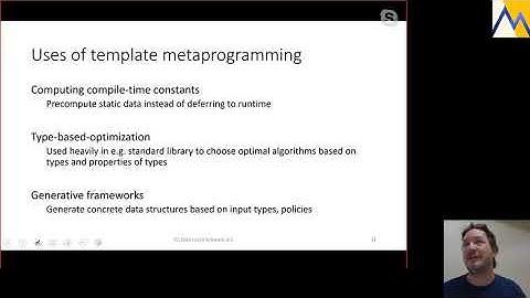 [MUC++] Andrew Sutton - "Metaprogramming in C++" (Virtual)