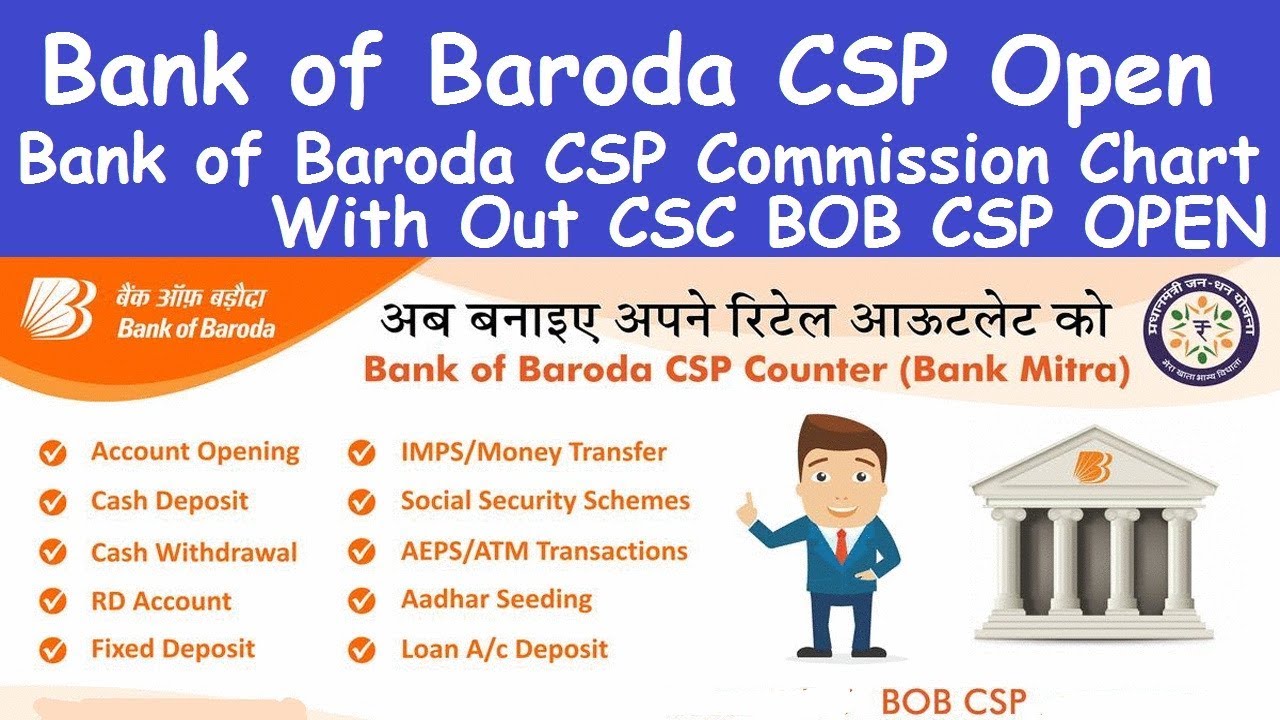 Bank Of Baroda Bc Commission Chart