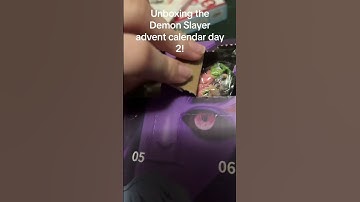 😁#demonslayer #daki #adventcalendar #kny #figure #blade #sword #advent #christmascountdown