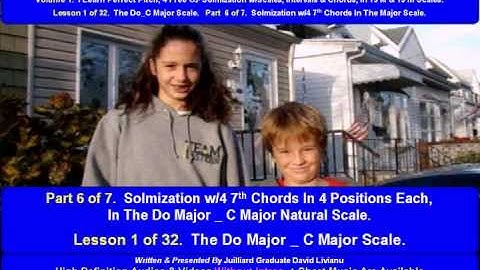 Part 6a. LESSON 1 of 32, The Do_C Major Scale. THEORY