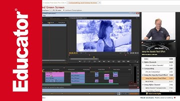 "Compositing and Green Screen" | Adobe Premiere Pro CS6 with Educator.com