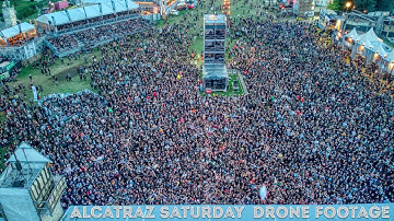 Alcatraz Saturday Drone Footage