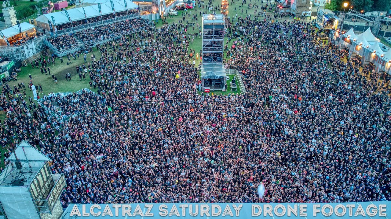 Alcatraz Saturday Drone Footage