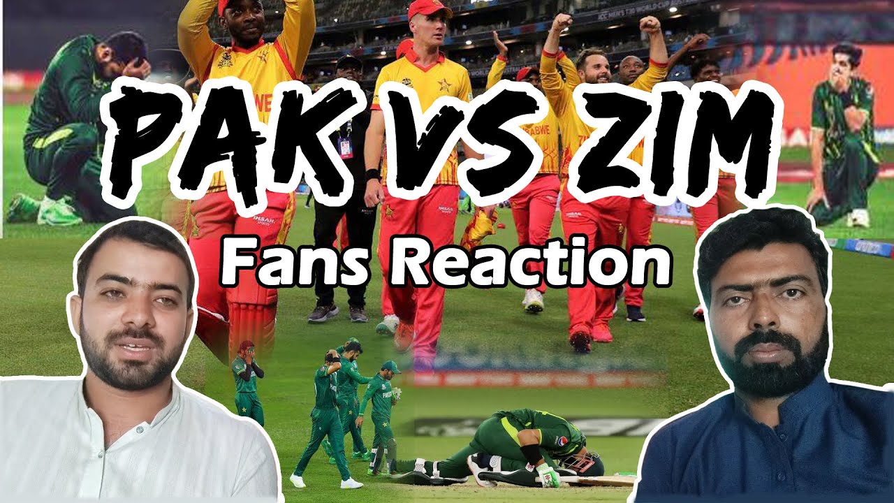 Pak vs Zim Fans Reaction After Pakistan Lost vs Zimbabwe in ICC T20