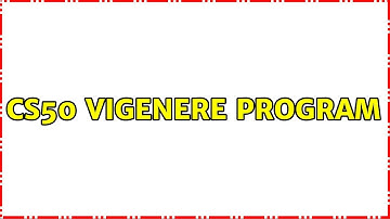 CS50 Vigenere program (2 Solutions!!)