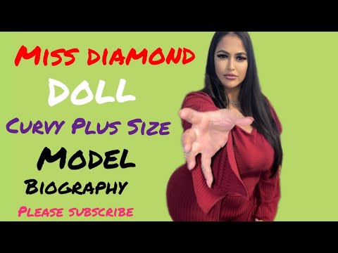Miss Diamond Doll Curvy Plus Size Model || Biography-Wikipedia - YouTube