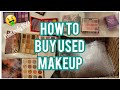 THE BEST WAY TO BUY USED HIGH END MAKEUP! Reduce mishaps, sanitize safely, and get great deals!