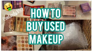 THE BEST WAY TO BUY USED HIGH END MAKEUP! Reduce mishaps, sanitize safely, and get great deals!