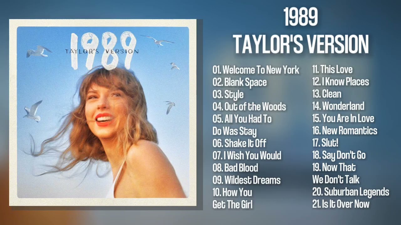 Taylor Swift - 1989 (Taylor's Version) (Full Album) 