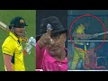 Huge drama david warner loses cool on umpire when given out  david warner fight with umpire