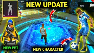 FREE FIRE NEW UPDATE|NEW LOBBY,NEW CHARACTER|ADVANCE SURVER!