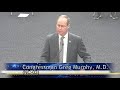 Congressman greg murphy md addresses the onslow county board of commissioners