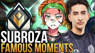 SUBROZA'S MOST FAMOUS MOMENTS - Valorant Montage