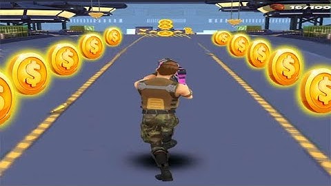 Battle Run A Comando Running Gameplay Video