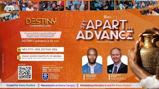 DESTINY CONFERENCE ABUJA 2026 // SET APART - ADVANCE // DAY 2 EVENING