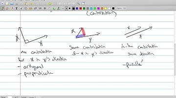 Orthogonality - Section 5.1 (part 1)