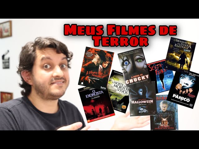 Coleção Filmes Terror Halloween - Original 