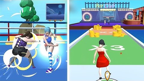 girl runner 3d gameplay all levels android.ios new update 🪀😍👏