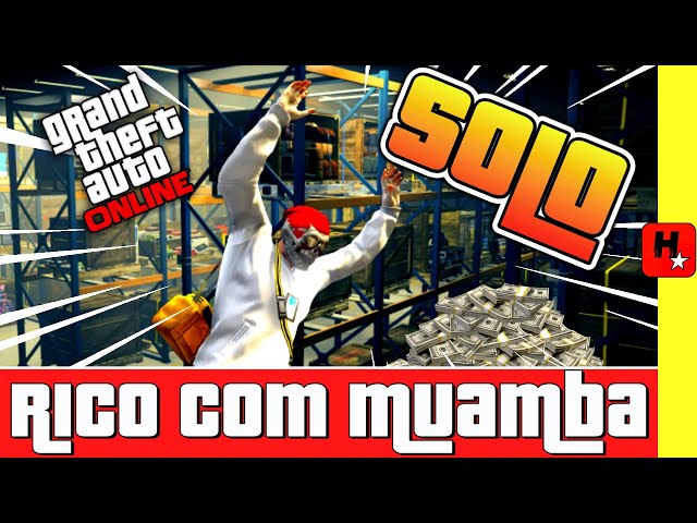 GLITCH DE DINHEIRO - COMO FICAR MILIONARIO COM MUAMBA NO GTA 5 ONLINE 