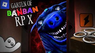 What’s Behind the BLACK DOOR!? | Garten of BANBAN RP X Roblox (Part 9) @jjubok