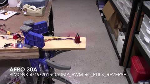 Motor Reverse 3D RG30A vs RG20A vs Afro30A vs AfroHV20A