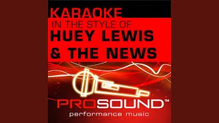 Stagger Lee (Karaoke Instrumental Track) (In the style of Huey Lewis and The News)