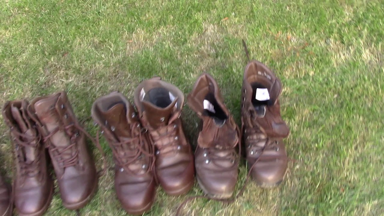 New Mod Brown Boots British Army 18 Roll Out Youtube