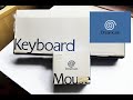 SEGA Dreamcast Mouse and Keyboard (Unboxing)