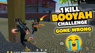 Only 1 Kill BOOYAH Challenge || Garena Free Fire || Desi Gamers