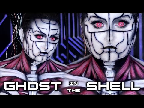 GHOST IN THE SHELL | CYBORG | Anime Makeup Tutorial | NYX Face Awards TOP 20 | RawBeautyKristi