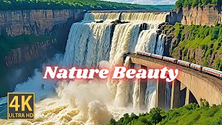 Natural Relaxing | Most Beautiful Waterfall | Amazon River #trending #viral #art