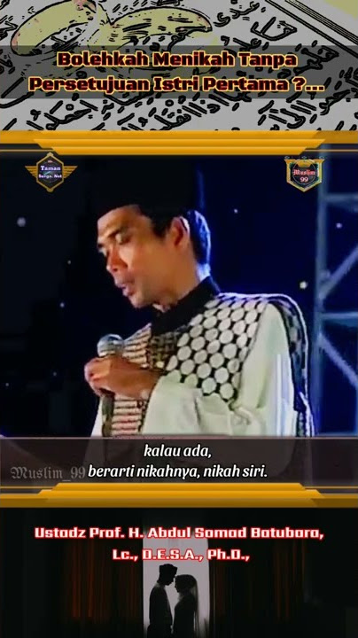 Menikah lagi tanpa izin Istri pertama