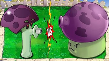 Scaredy Shroom Vs Fume Shroom Vs Giga Gargantuar Vs Dr Zomboss Plants Vs Zombies