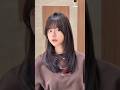 New Trendy Layered Haircut with See-Through Bangs 😍 | Girl's Hair Tutorial #shorts