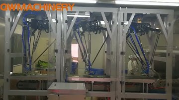 Delta Spider Robot Arm For Loading/Picking And Placing Cards