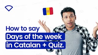 How To Say Days In Catalan Language Easy Learn Catalan