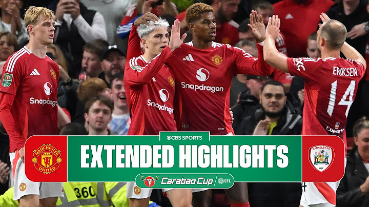 Manchester United vs. Barnsley: Extended Highlights | Carabao Cup | CBS Sports Golazo