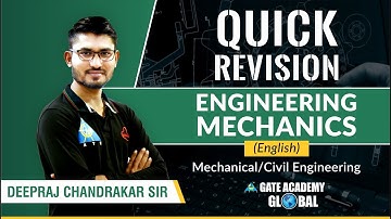 Quick Revision | Engineering Mechanics | Mechanical/Civil Engineering