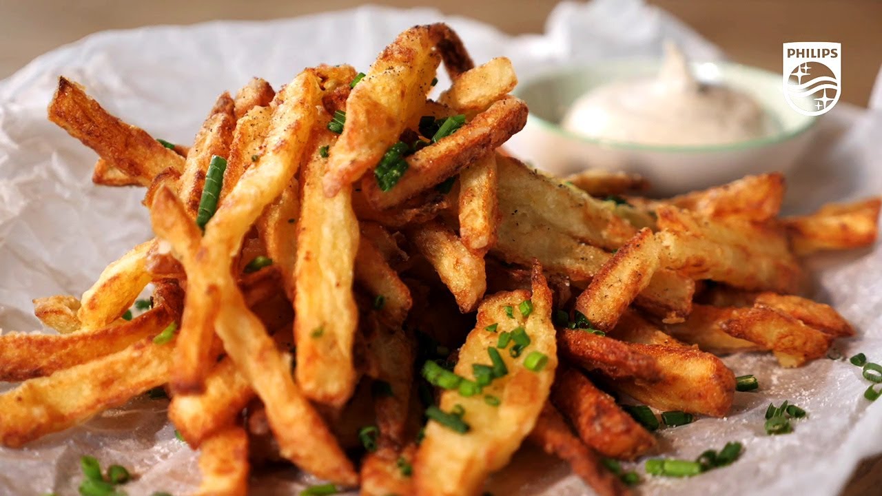 Pommes frites airfryer - tid og